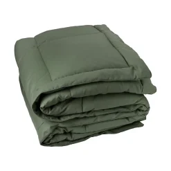 Toison d'Or Dessus de lit matelassé peau de pêche Oekotex (220x240 cm - Vert) Hot