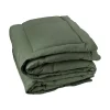 Toison d'Or Dessus de lit matelassé peau de pêche Oekotex (240x260 cm - Vert)