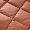 Toison d'Or Dessus de lit matelassé peau de pêche Oekotex (220x240 cm - Terracotta) Best