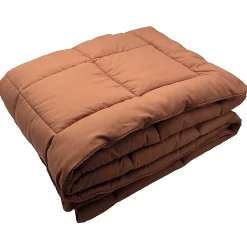 Linnea Dessus de lit polyester microfibre 240x220 cm LAZY orange ocre Sale
