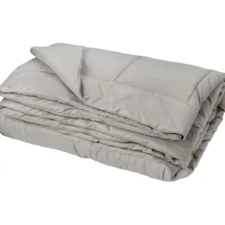Linnea Dessus de lit polyester microfibre 160x240 cm LAZY beige galet Discount
