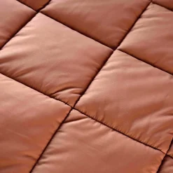 Linnea Dessus de lit polyester microfibre 260x240 cm LAZY orange ocre