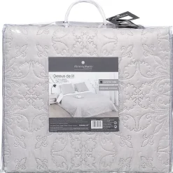 Atmosphera Créateur D'Intérieur Dessus de lit 240x260 + 2 taies Arabesque lin