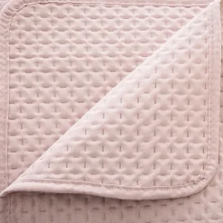 Atmosphera Créateur D'Intérieur Dessus de lit 240x260 Dolce rose + 2 taies Hot