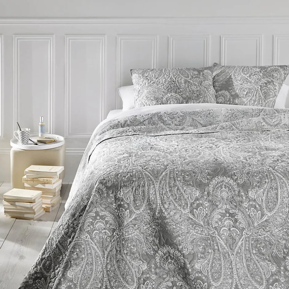 Atmosphera Créateur D'Intérieur Dessus de lit 240x260 Marie Gris.