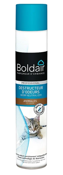Boldair Destructeur d'odeurs animales 500ml