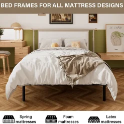 Teeno Dewinner Sommier à Lattes sur Pieds, Lit 2x13 Lattes, 7 Pieds Inclus, 140x200CM Discount