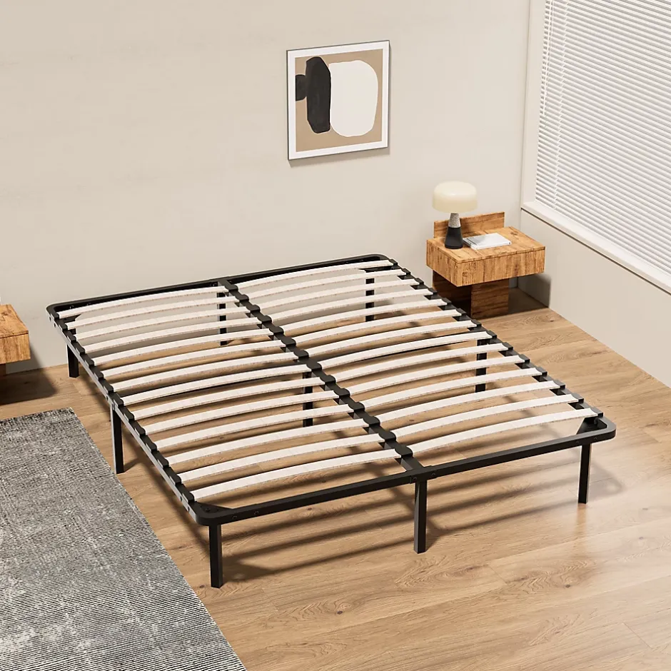 Teeno Dewinner Sommier à Lattes sur Pieds, Lit 2x13 Lattes, 7 Pieds Inclus, 140x200CM Discount