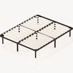Teeno Dewinner Sommier à Lattes sur Pieds,Lit 2x14 Lattes,7 Pieds Inclus,160x200 CM Outlet