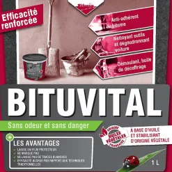 Bituvital Dégoudronnant végétal bitume 1L