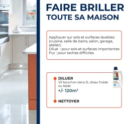 Starwax Dégraissant intensif ammoniaqué multi-usages 1L