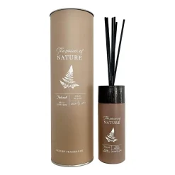 Mobili Rebecca Diffuseur de Parfum d'Intérieur avec 6 Bâtonnets d'Aromathérapie Feuilles Colorées Décoration d'Intérieur