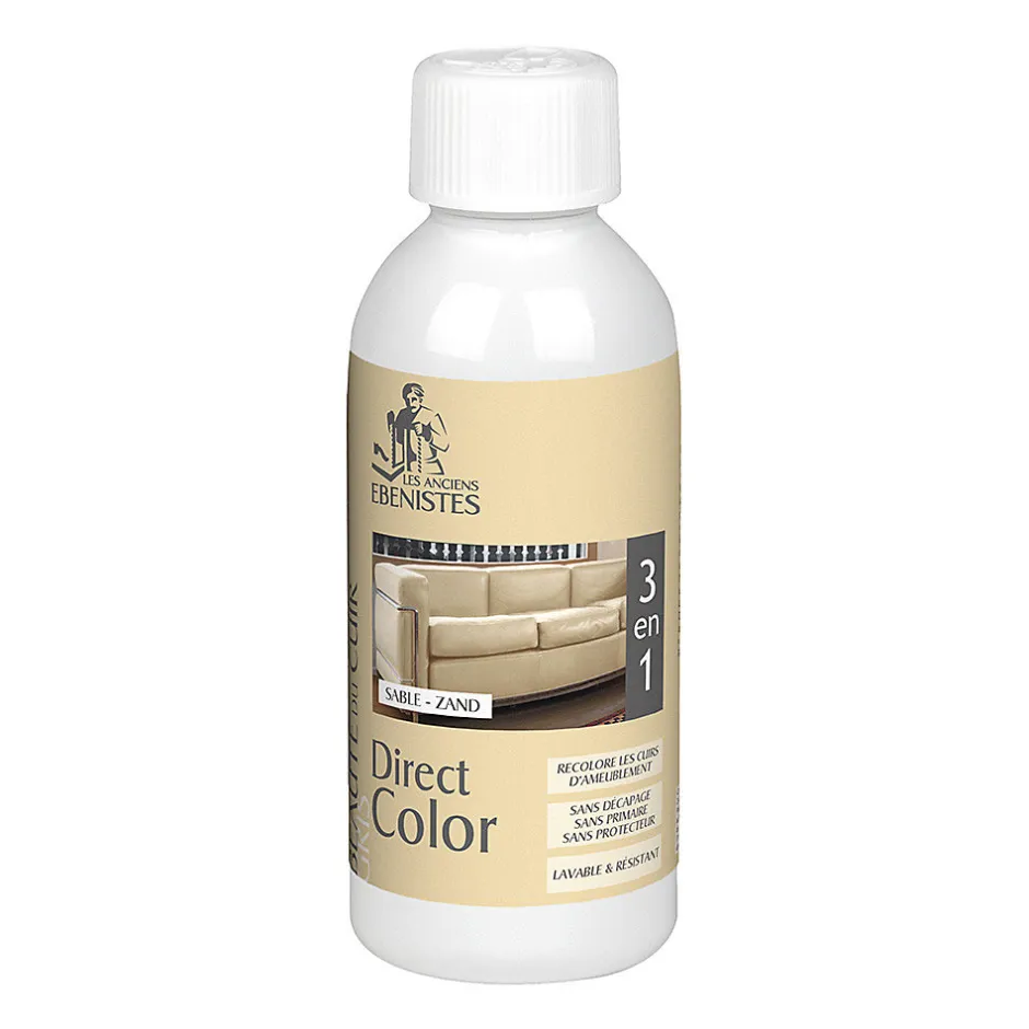 Les Anciens Ebenistes DIRECT COLOR - Recolore le cuir - 250ML SABLE - Les anciens ébénistes Discount