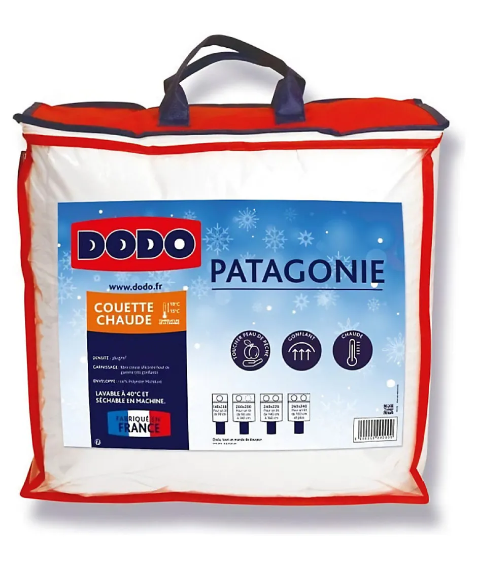 Dodo Couette chaude Patagonie blanc - 200x200 cm Best