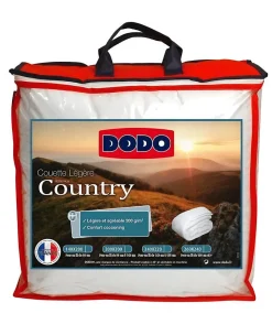 Dodo Couette légere Country - 240 x 260 cm - Blanc
