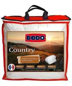 Dodo Couette tempérée Country - 240 x 260 cm - Blanc Sale