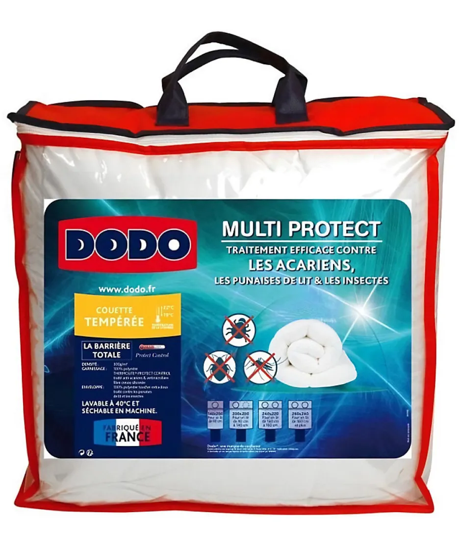 Dodo Couette tempérée MULTIPROTECT - 240 x 260 cm Best