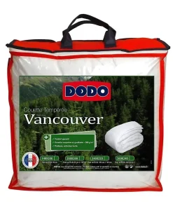 Dodo Couette tempérée Vancouver - 200 x 200 cm - Blanc