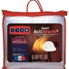 Dodo Couette tres chaude SUPER ACTIWARM - 450 g / m² - 220 x 240 cm - Blanc
