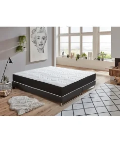Dormipur Matelas 140x190 - Mousse mémoire de forme - 22 cm - Ferme - V1080