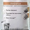 Le Plus De L'Entretien Dosettes 2D détergent nettoyant désodorisant - Jédor - Parfum Ambiance (100 dosettes)