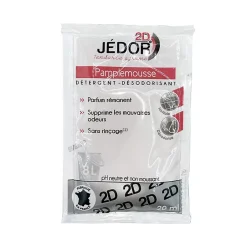 Le Plus De L'Entretien Dosettes 2D détergent nettoyant désodorisant - Jédor - Parfum Citron (100 dosettes)