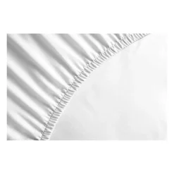 Home Linge Passion Drap Housse - - HP71760 - 90 x 190 cm + 30 cm bonnet - Microfibre - 82 g - BLANC