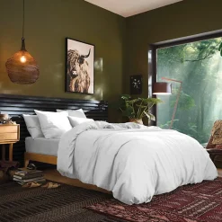 Coton Pur Drap housse 140 x 190 cm bonnet 30 cm
