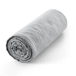 Coton Pur Drap housse 140 x 190 cm bonnet 30 cm "Prémium" pour lit 2 places - Prémium Nuage
