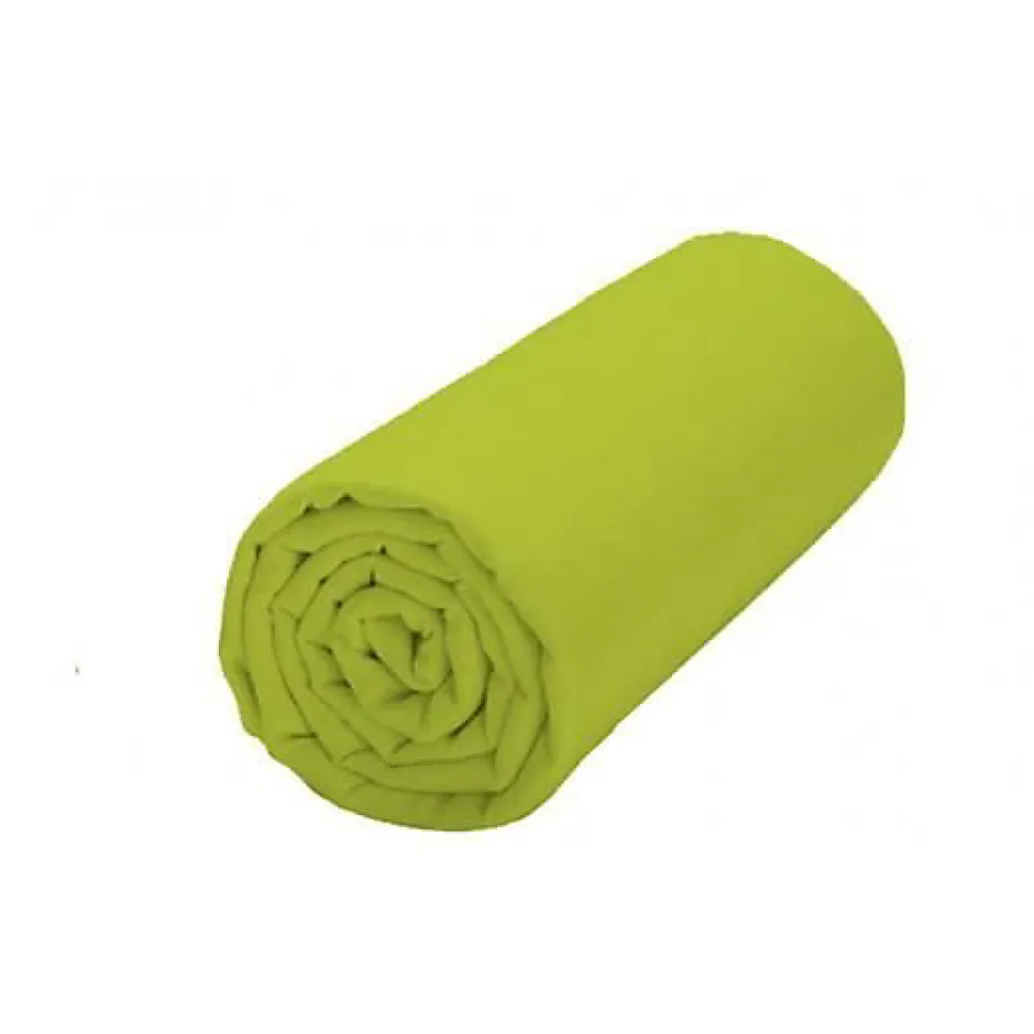 Univers Décor Drap housse Anis 200 x 200 cm / 100% coton / 57 fils/cm² "King size"
