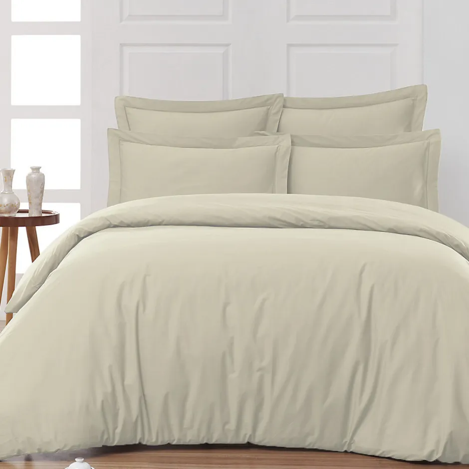 Sensei Maison Drap housse bonnet 40 cm en percale coton PLUSFicelle 140x200 cm SOFT PERCALE