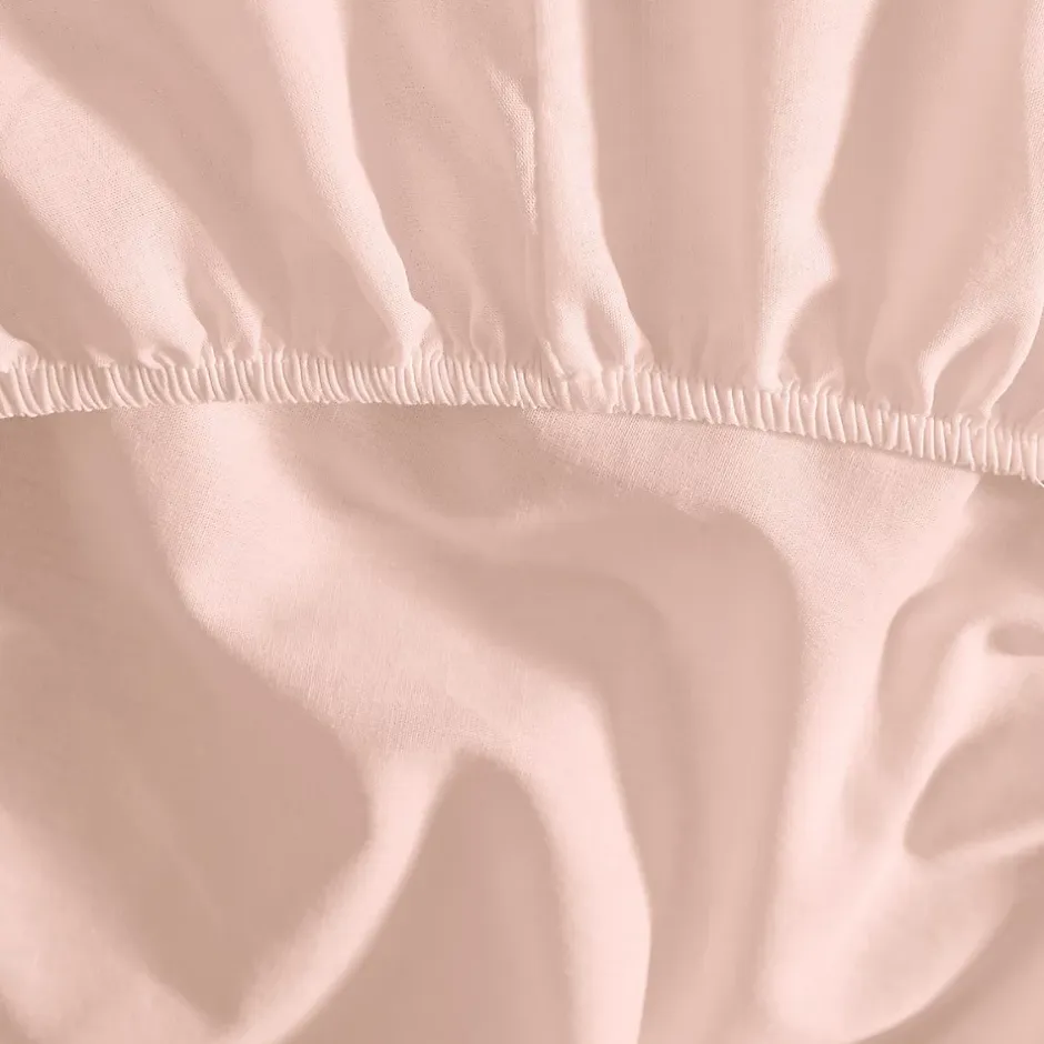 Sensei Maison Drap housse bonnet 40 cm en percale coton PLUSPoudre 140x190 cm SOFT PERCALE Hot
