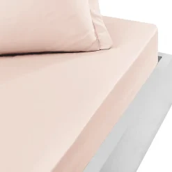 Sensei Maison Drap housse bonnet 40 cm en percale coton PLUSPoudre 140x190 cm SOFT PERCALE Hot