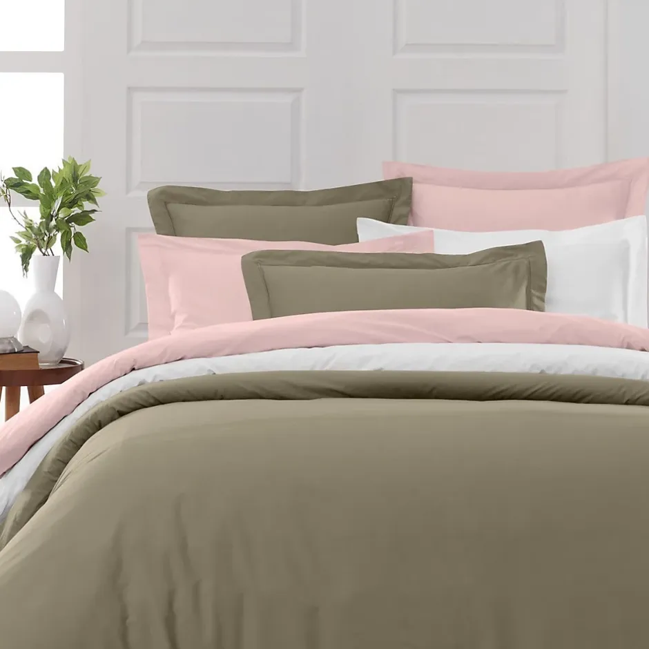 Sensei Maison Drap housse bonnet 40 cm en percale coton PLUSTaupe 140x200 cm SOFT PERCALE Clearance