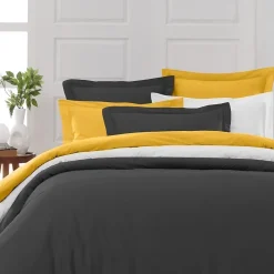Sensei Maison Drap housse bonnet 40 cm en percale coton PLUSAnthracite 80x200 cm SOFT PERCALE Sale
