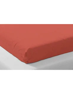 Mani Textile Drap Housse coton Biologique Safran - 160x200cm New