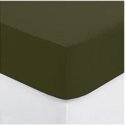 Eden Drap housse coton uni Couleur moderne New