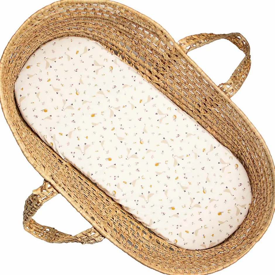 Sevira Kids Drap housse couffin en coton Sidonia