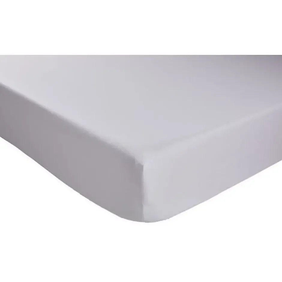 Dodo DRAP HOUSSE - ANTIBACTERIENS - BLANC - 140X190 cm - Bonnet 32 cm