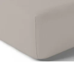Toison d'Or Drap housse en 100% coton (160x200 cm - Taupe)
