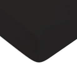 Future Home Drap housse en coton 57 fils uni bonnet 25cm 90x200cm