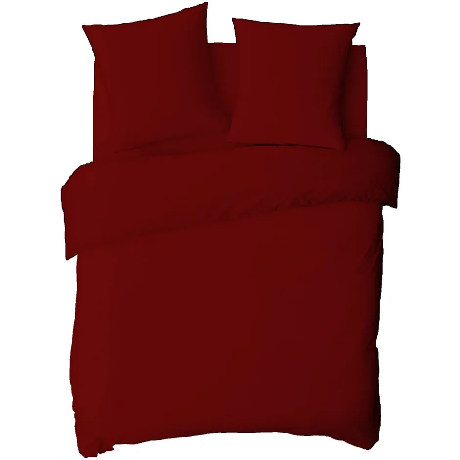 Future Home Drap housse en coton 57 fils uni bonnet 25cm 140x200cm