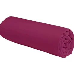 Future Home Drap housse en coton 57 fils uni bonnet 25cm 90x190cm