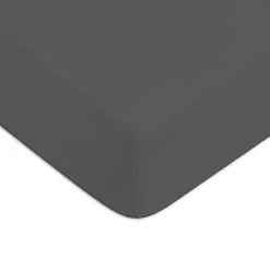 Future Home Drap housse en coton 57 fils uni bonnet 25cm 80x200cm