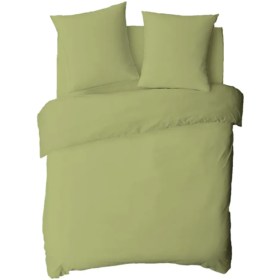 Future Home Drap housse en coton 57 fils uni bonnet 25cm 140x190cm Sale