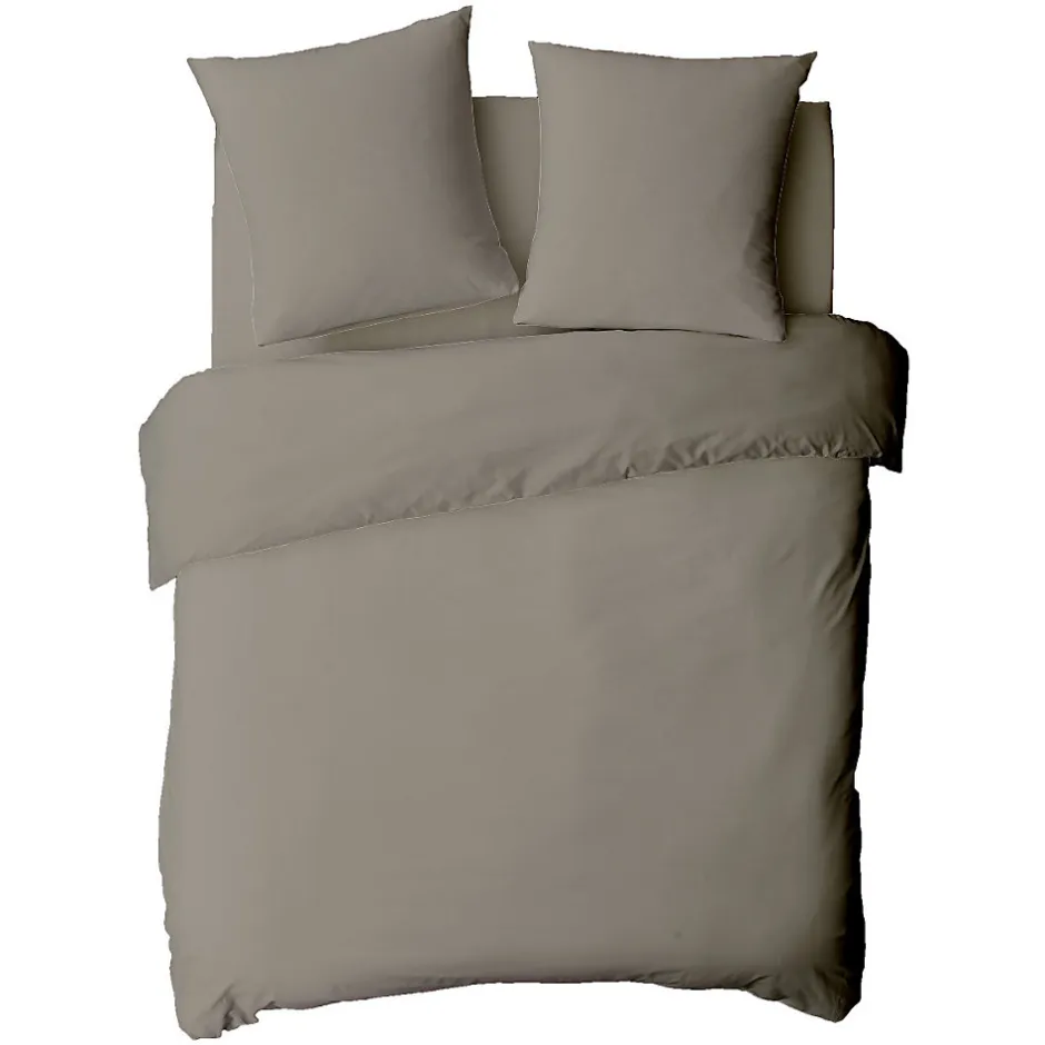 Future Home Drap housse en coton 57 fils uni bonnet 25cm 140x200cm