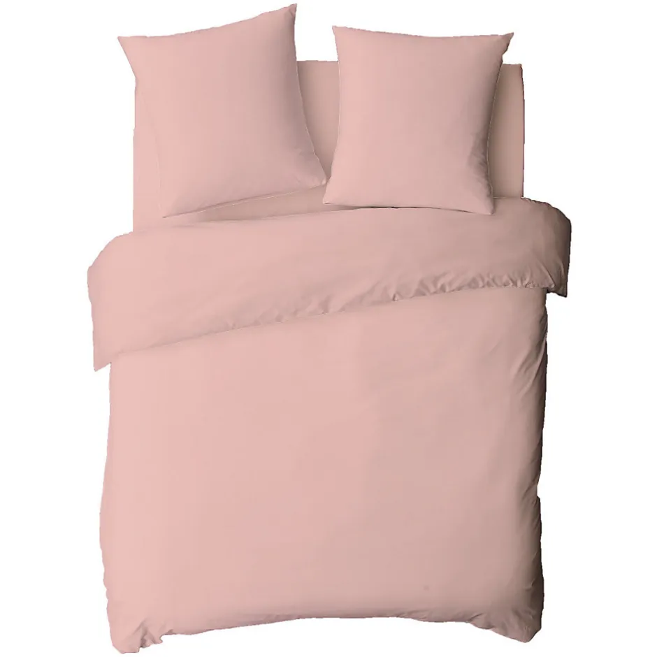 Future Home Drap housse en coton 57 fils uni bonnet 25cm 140x190cm