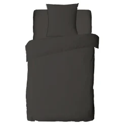 Future Home Drap housse en coton 57 fils uni bonnet 25cm 90x200cm