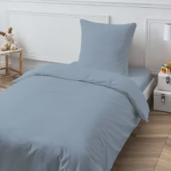 Future Home Drap housse en coton 57 fils uni bonnet 25cm 90x200cm Clearance