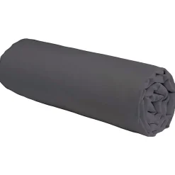Future Home Drap housse en coton 57 fils uni bonnet 25cm 90x200cm